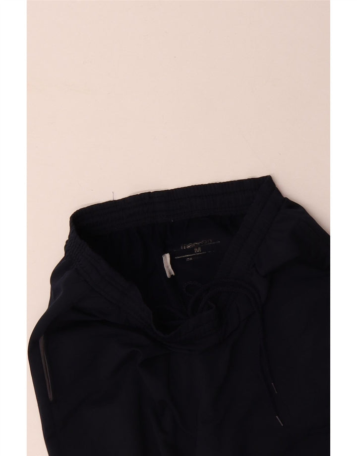 MACRON Calça de treino masculina gráfica Joggers médio azul marinho