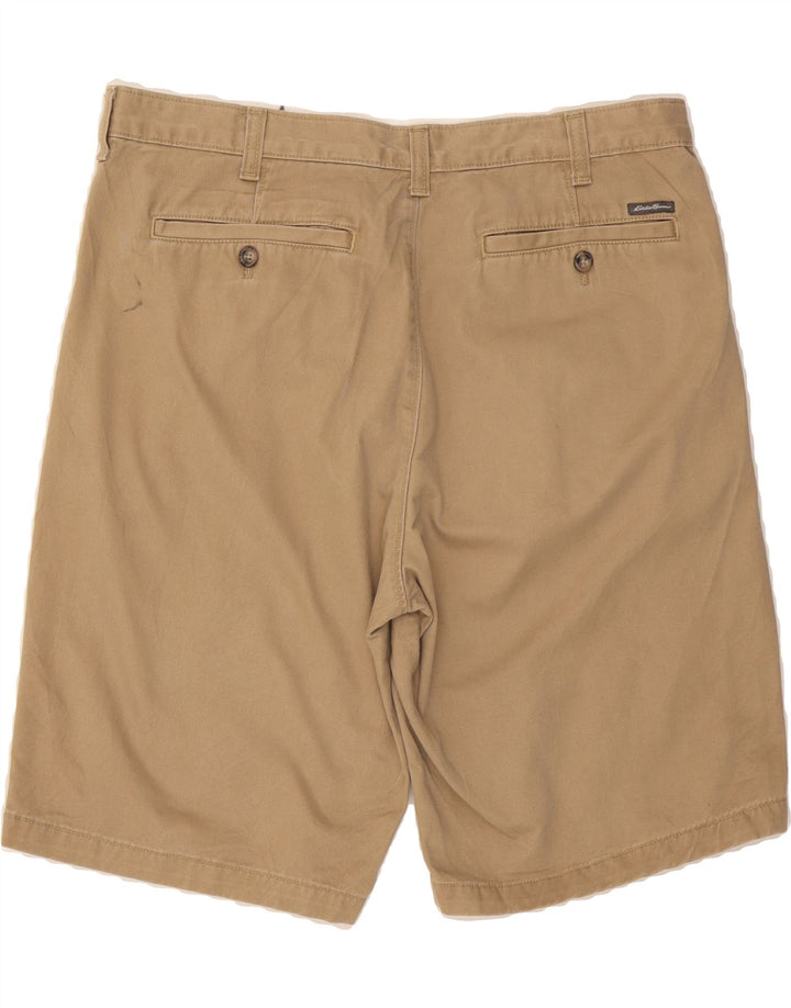 EDDIE BAUER Mens Chino Shorts W38 XL Beige Cotton Vintage Eddie Bauer and Second-Hand Eddie Bauer from Messina Hembry 