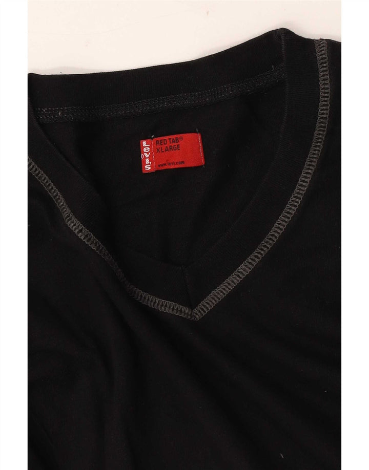 Top Levi's Masculino Manga Longa XL Preto