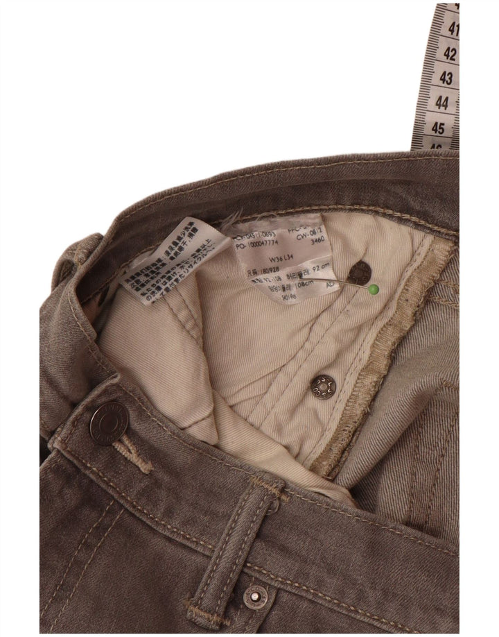 LEVI'S Masculino 511 Slim Jeans W36 L30 Cinza Algodão