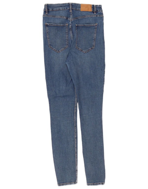 Calça jeans skinny feminina Zara cintura alta EU 40 médio W30 L28 azul
