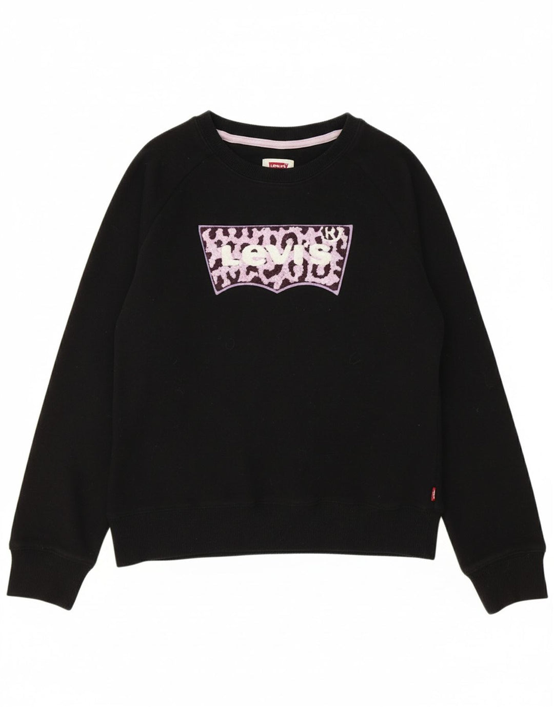 Moletom gráfico feminino LEVI'S 13-14 anos algodão preto