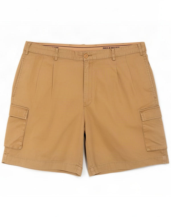 Paul & Shark Mens Pegged Cargo Shorts XL W38 Bege