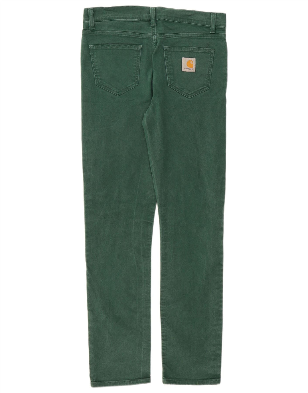 Carhartt Mens Slim Jeans W30 L32 Algodão Verde