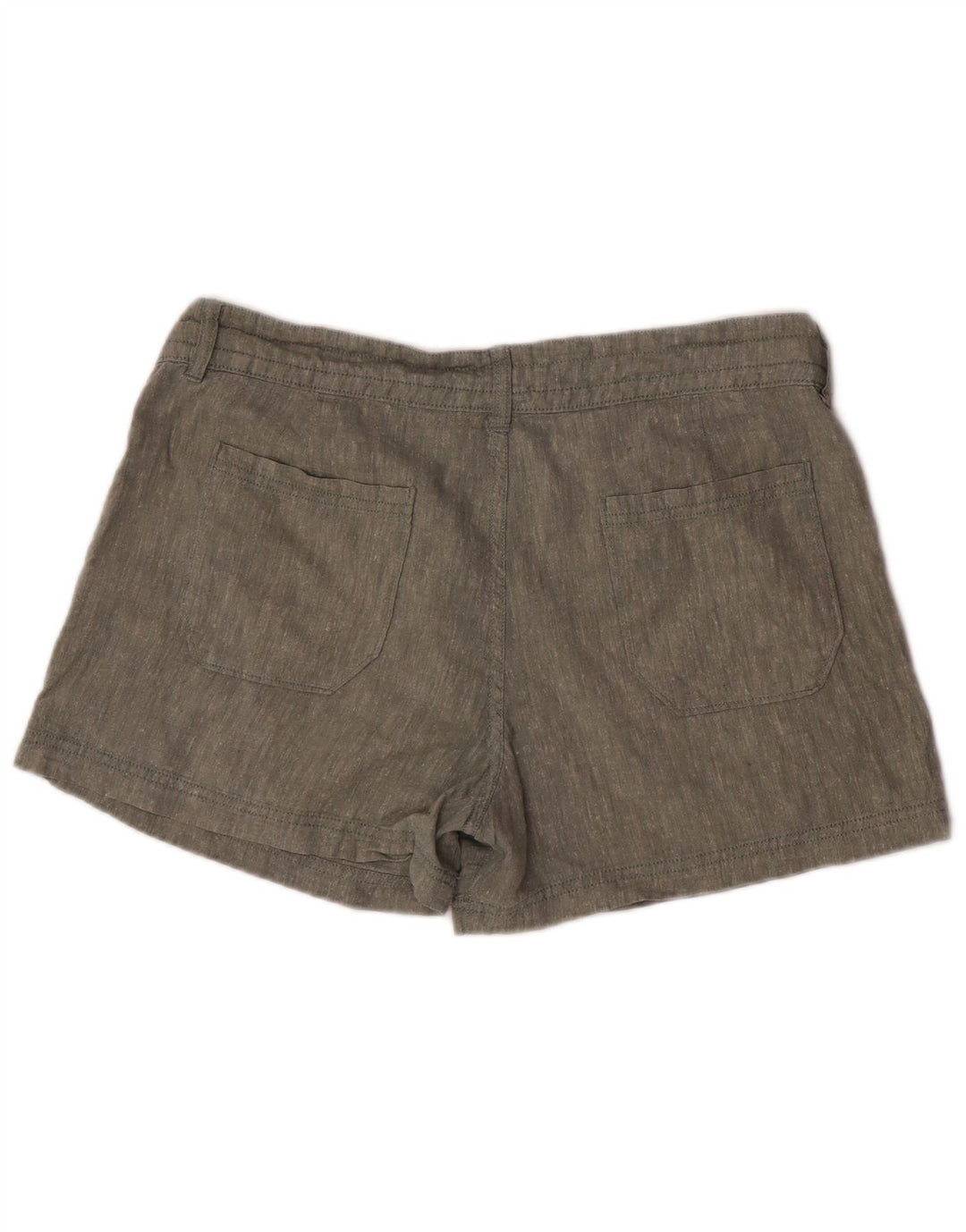 Shorts feminino Patagonia US 12 grande W32 cânhamo verde