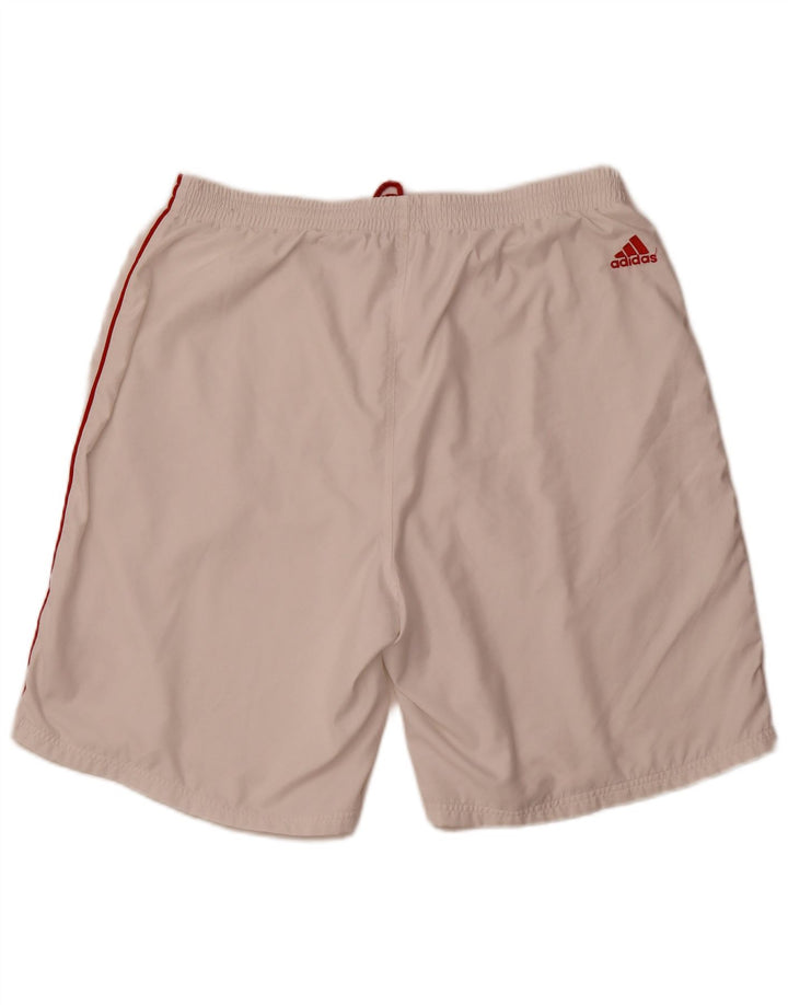 Shorts esportivos masculinos Adidas XL branco poliéster
