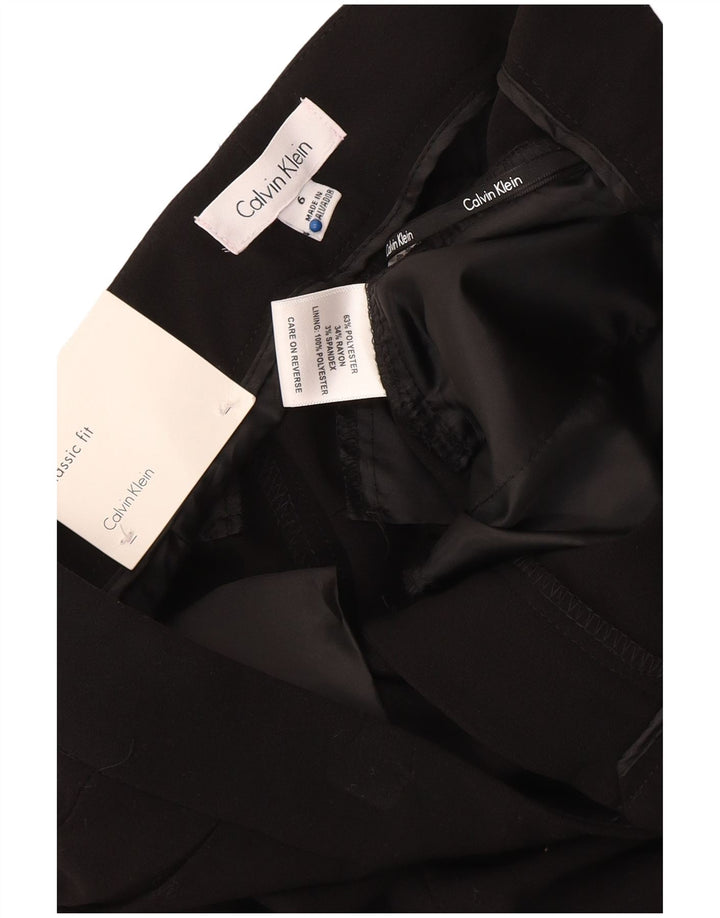 Calvin Klein Feminino US 6 Médio W34 L31 Preto Poliéster
