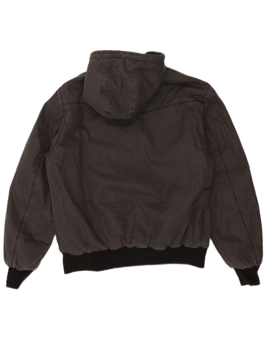 Jaqueta masculina Sherpa com capuz SUPERDRY UK 42 XL algodão cinza