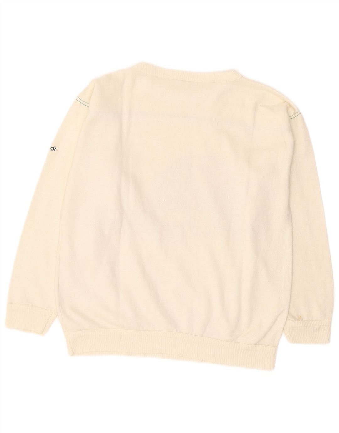 Suéter gráfico masculino SAMAR pequeno off white