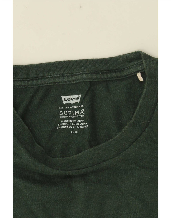 Camiseta masculina Levi's grande verde