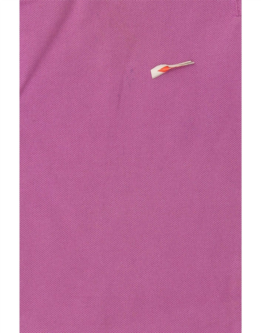 Camiseta feminina Lacoste tamanho superior 38 algodão roxo médio
