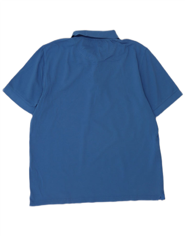 Camisa polo masculina Sun68 2XL algodão azul