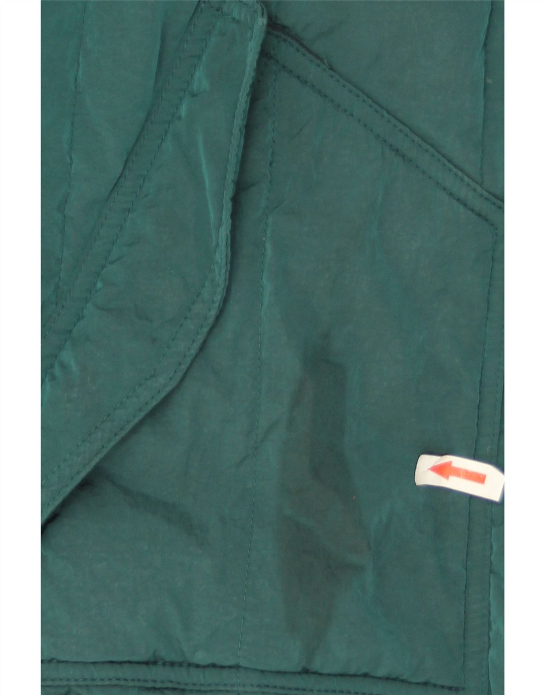 Jaqueta feminina acolchoada com capuz grande Armani Exchange Reino Unido 10 pequena verde