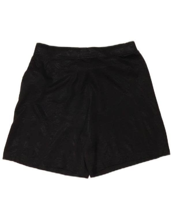 Shorts esportivos Nike Boys Dri Fit 12-13 anos grandes listrados pretos de poliéster