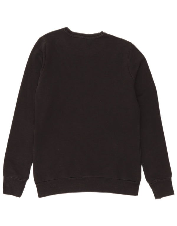 Adidas Meninos Graphic Sweatshirt Jumper 14-15 Anos XL Preto Algodão