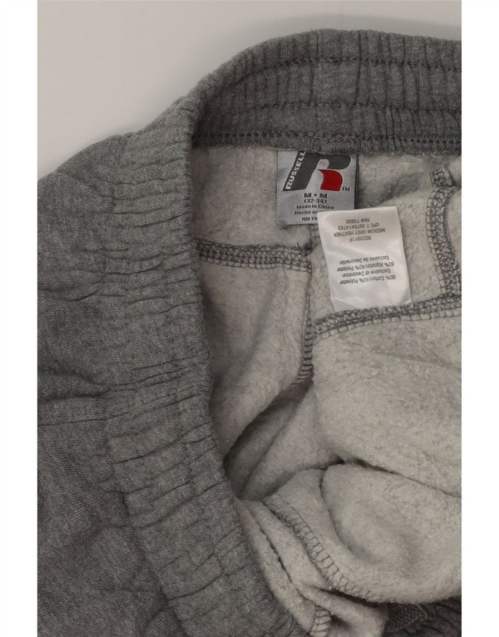 Calça de treino masculina RUSSELL ATLÉTICO cinza médio algodão