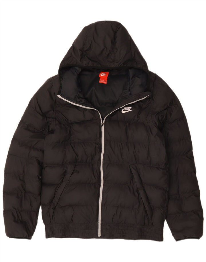 Jaqueta Nike Masculina com Capuz Acolchoado UK 38 Médio Preto