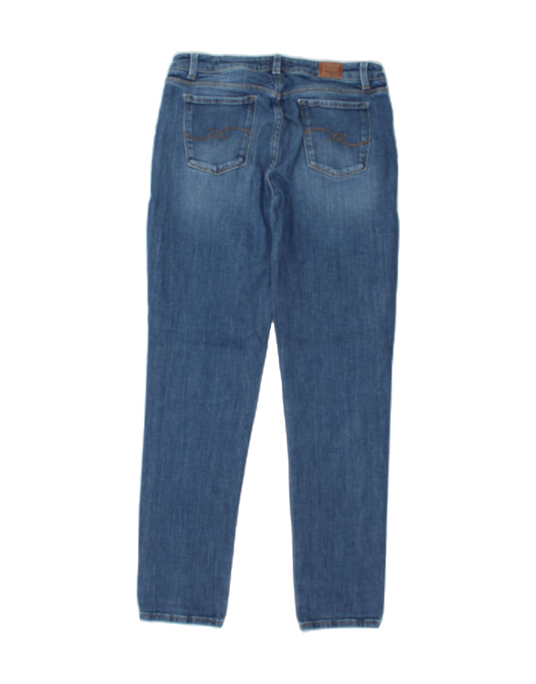 TRUSSARDI Womens Slim Jeans W29 L30 Blue Cotton Vintage Trussardi and Second-Hand Trussardi from Messina Hembry 