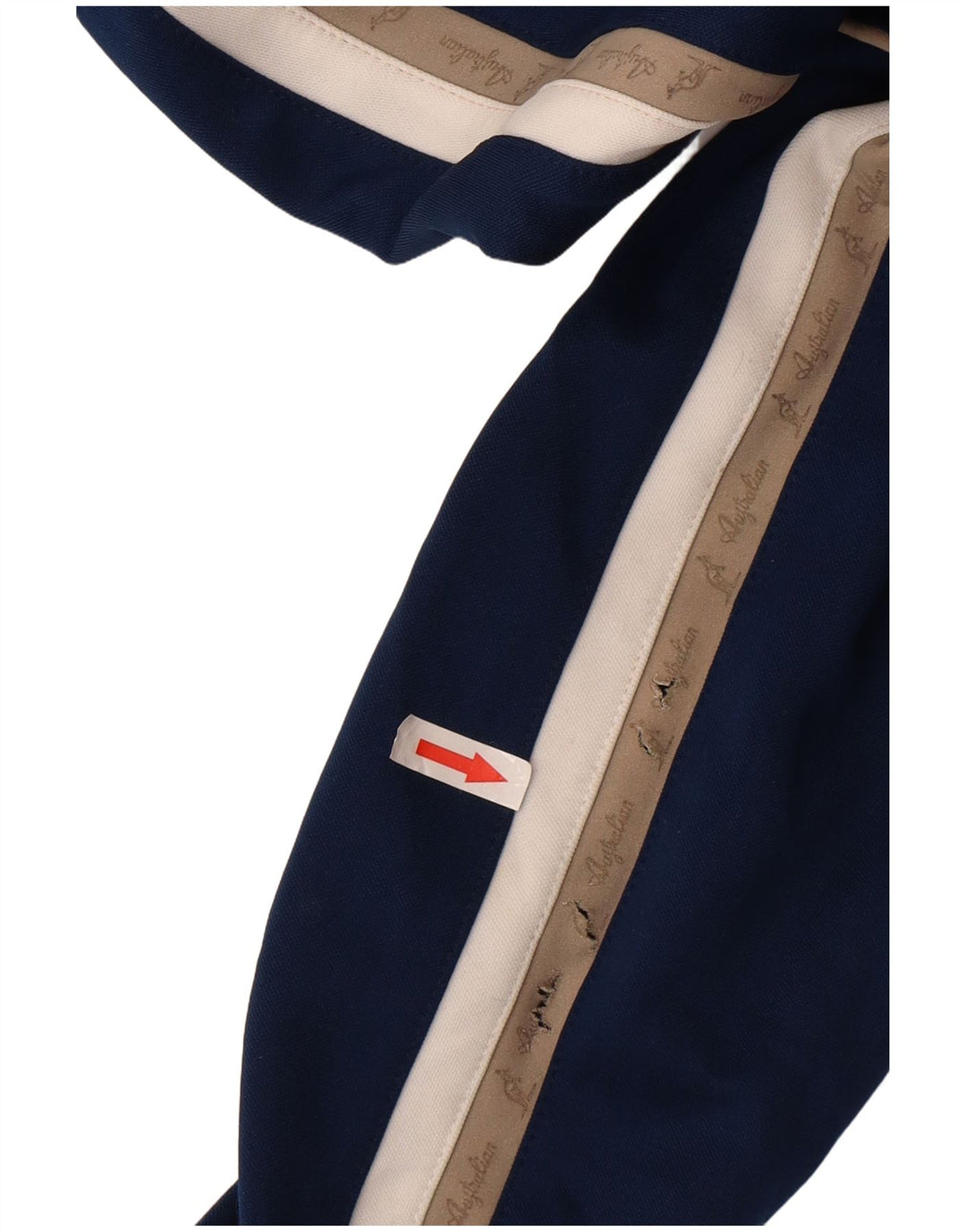 AUSTRALIAN L'ALPINA Jaqueta masculina de treino IT 46 poliéster azul pequeno