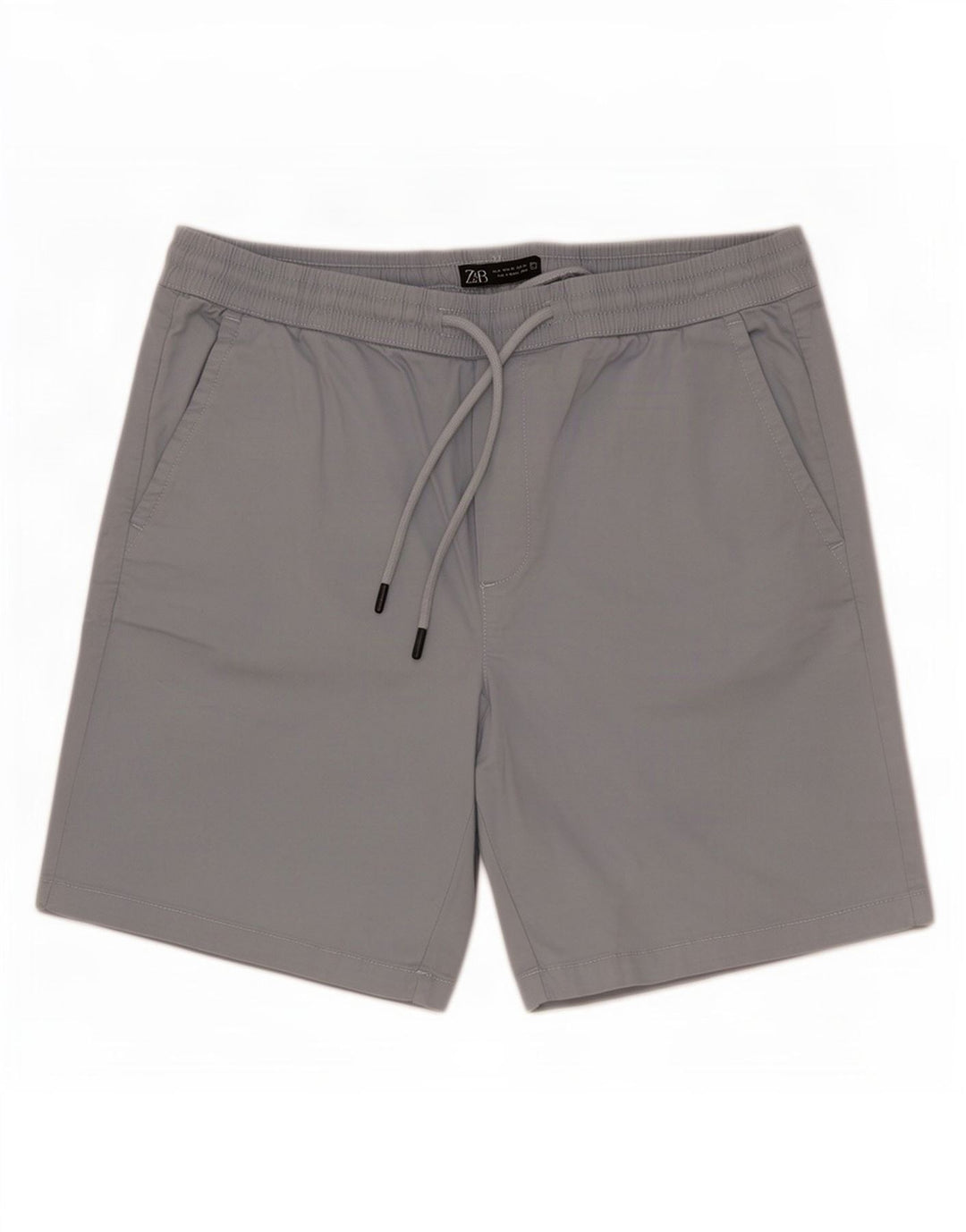 Zara Mens Chino Shorts Médio W31 Azul