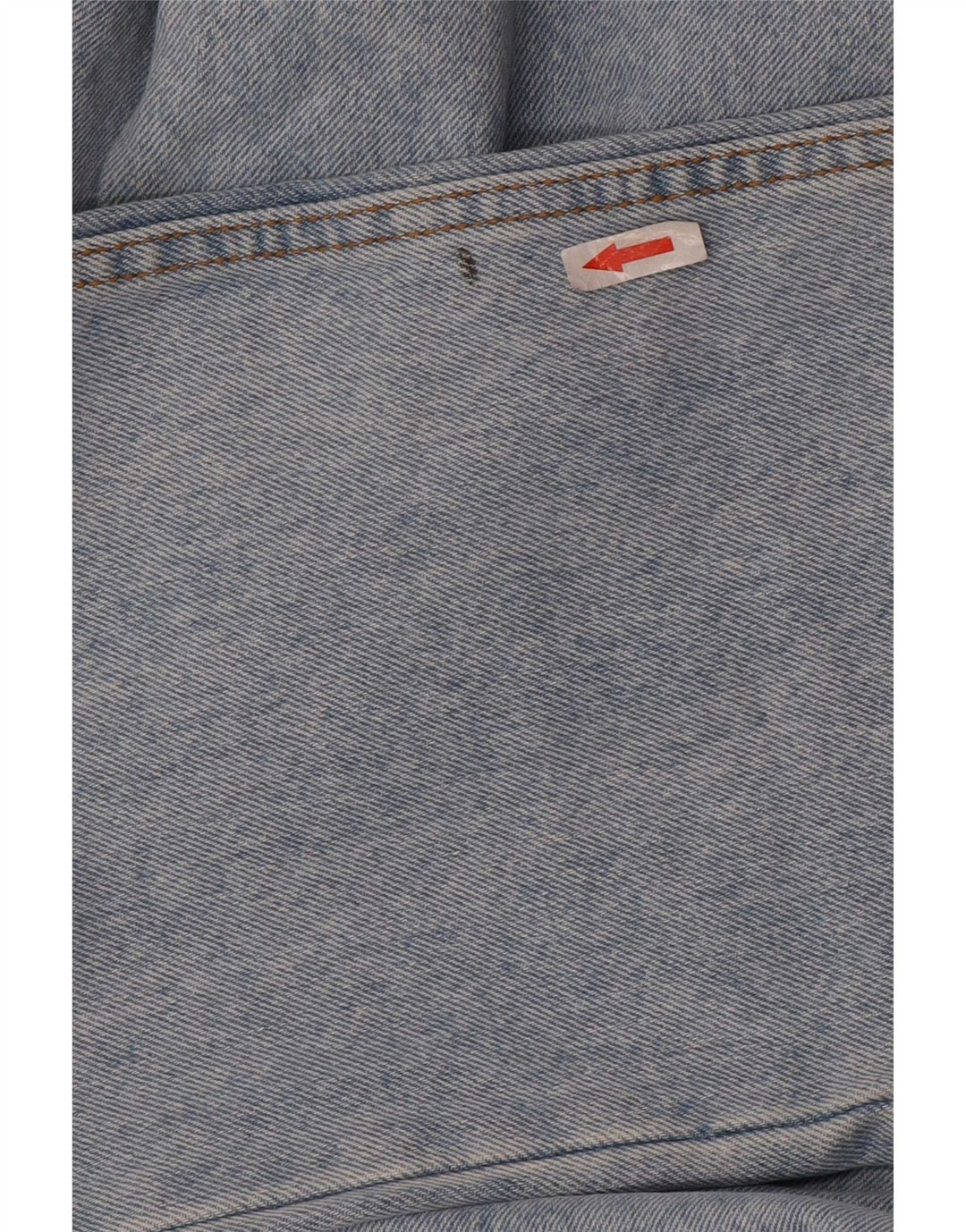 Wrangler Mens Straight Jeans W36 L30 Azul Algodão