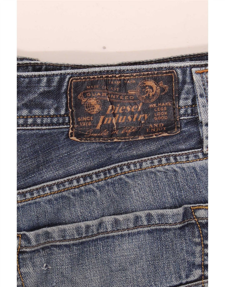 Shorts jeans masculino Diesel W34 grande algodão azul