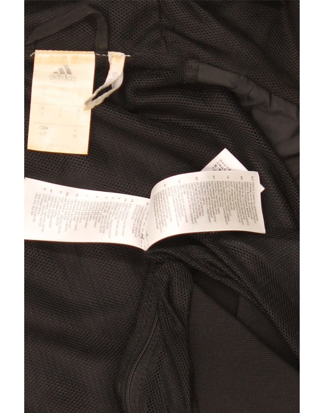 Jaqueta masculina Adidas Climalite com capuz e top pequeno bloco colorido preto