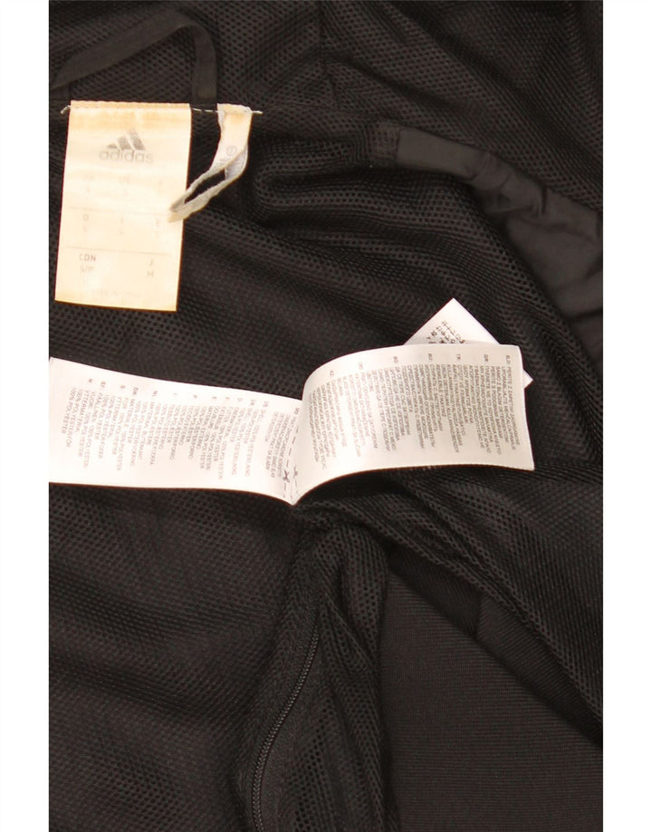 Jaqueta masculina Adidas Climalite com capuz e top pequeno bloco colorido preto