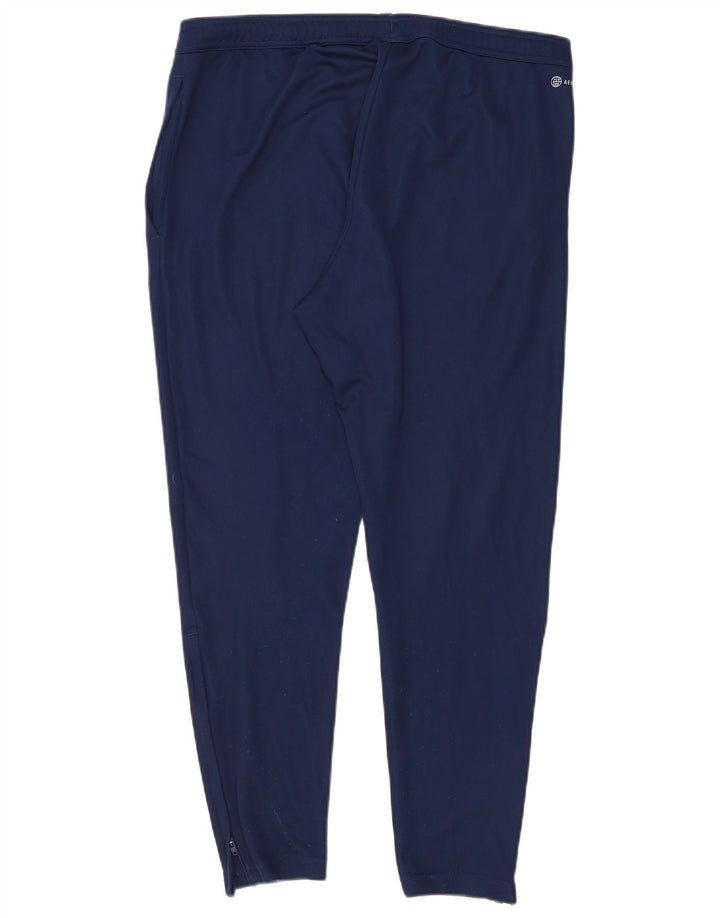 Calça de treino Adidas Aeroready masculina XL azul marinho poliéster