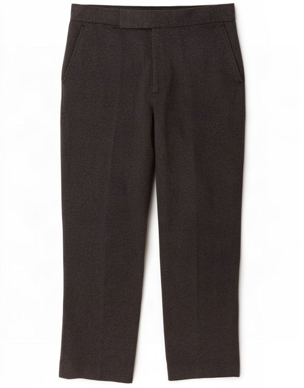 Calça feminina Polo Ralph Lauren cropped reta US 2 XS W28 L24 cinza