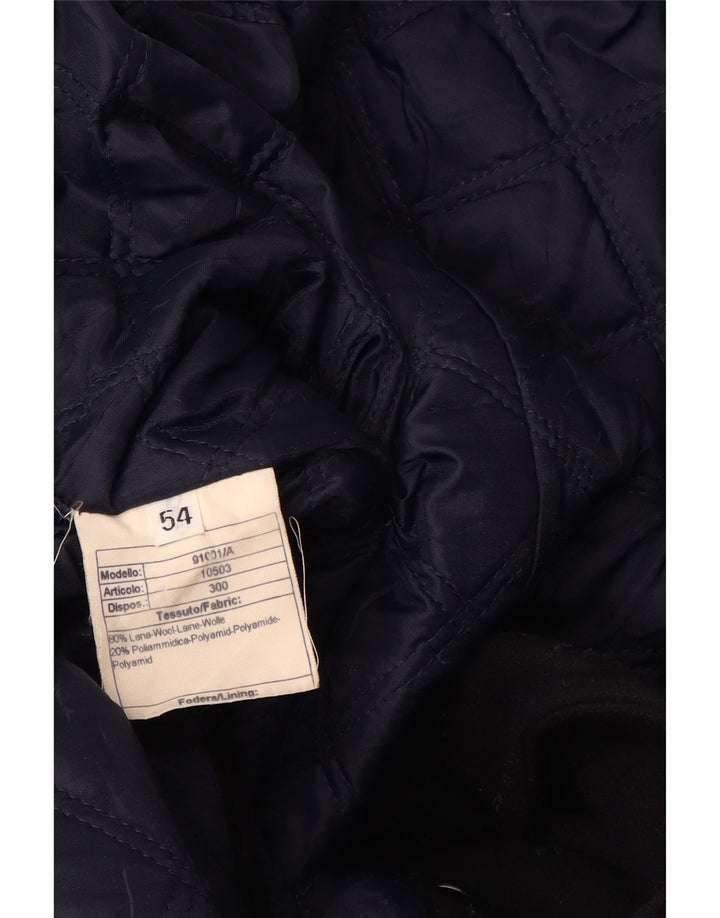 Casaco masculino Marina Yachting Pea IT 54 2XL lã azul marinho