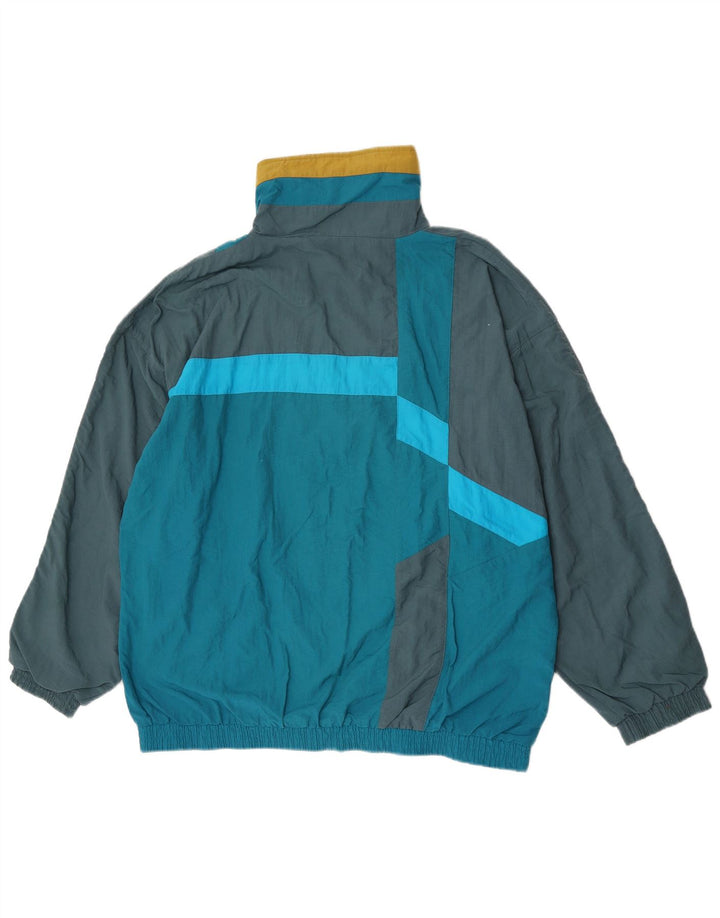 Lotto Mens Treino Top Jacket XL Azul Colourblock Poliamida
