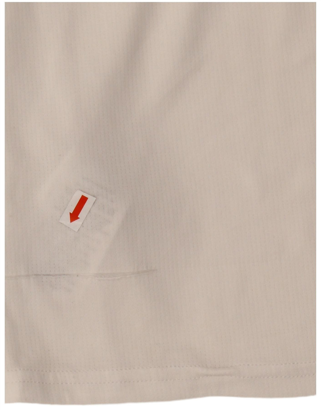 ADIDAS Mens Climacool T-Shirt Top Pequeno Off White Poliéster