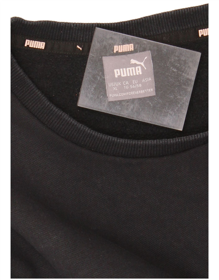 PUMA Mens Moletom Jumper XL Preto