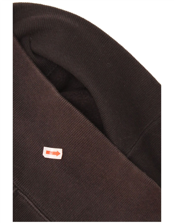 CHAMPION Suéter gráfico masculino pequeno algodão preto