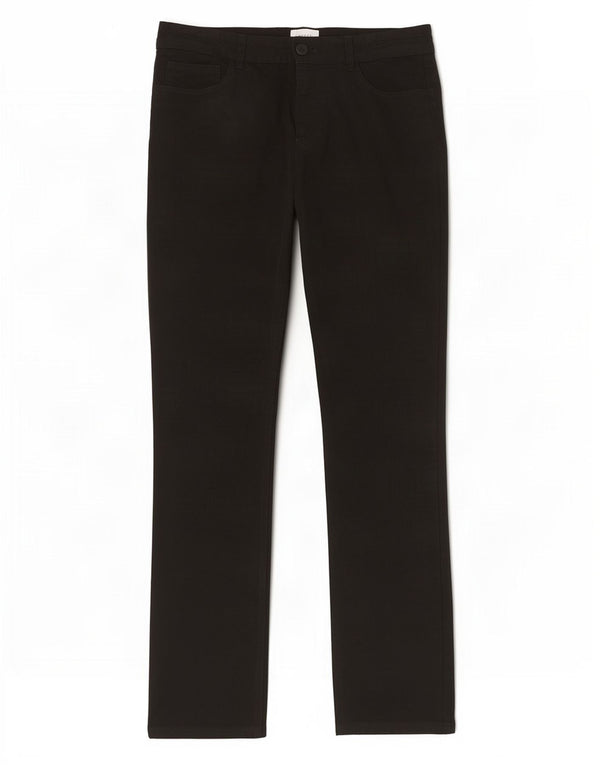 Jeans femininos Jigsaw Slim UK 6 XS W28 L30 preto viscose