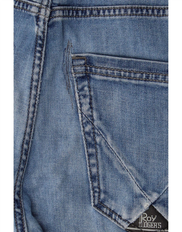 Calça jeans feminina Roy Rogers W32 L27 azul algodão