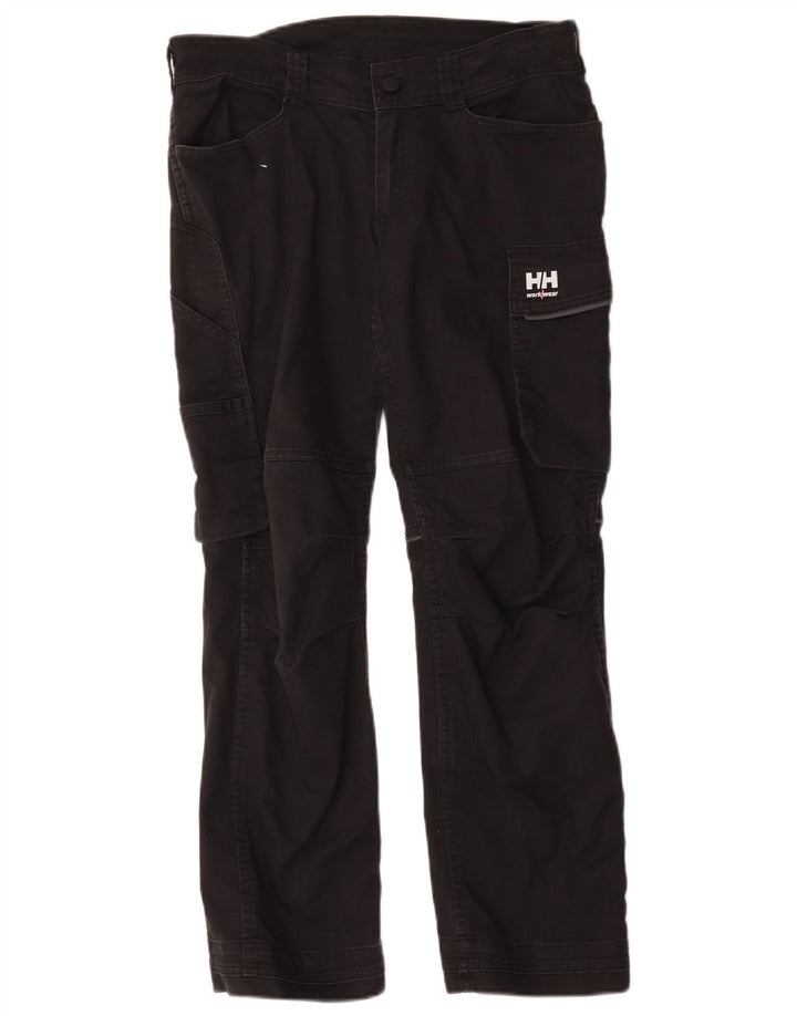 Calça cargo reta masculina Helly Hansen W32 L28 algodão preto