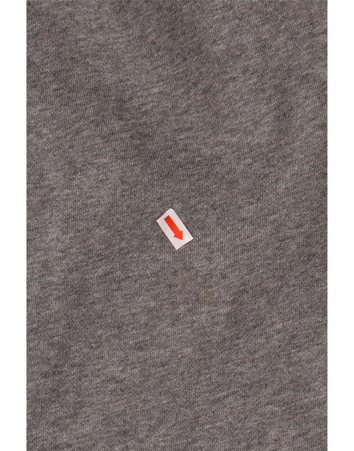 Calça de treino masculina Nike joggers pequeno algodão cinza