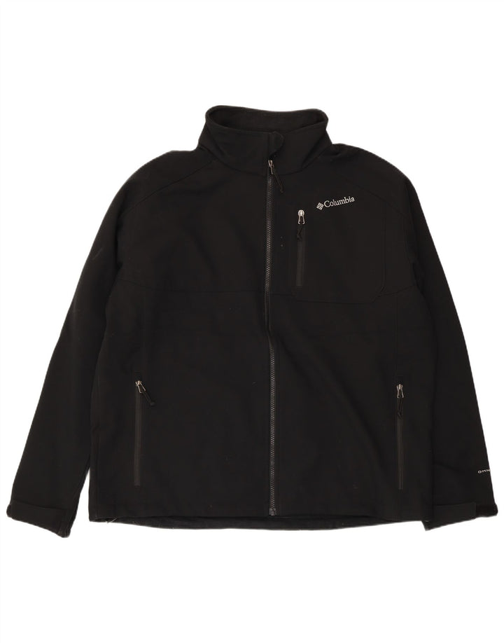 Jaqueta corta-vento feminina Omni-Shield COLUMBIA UK 18 XL preta