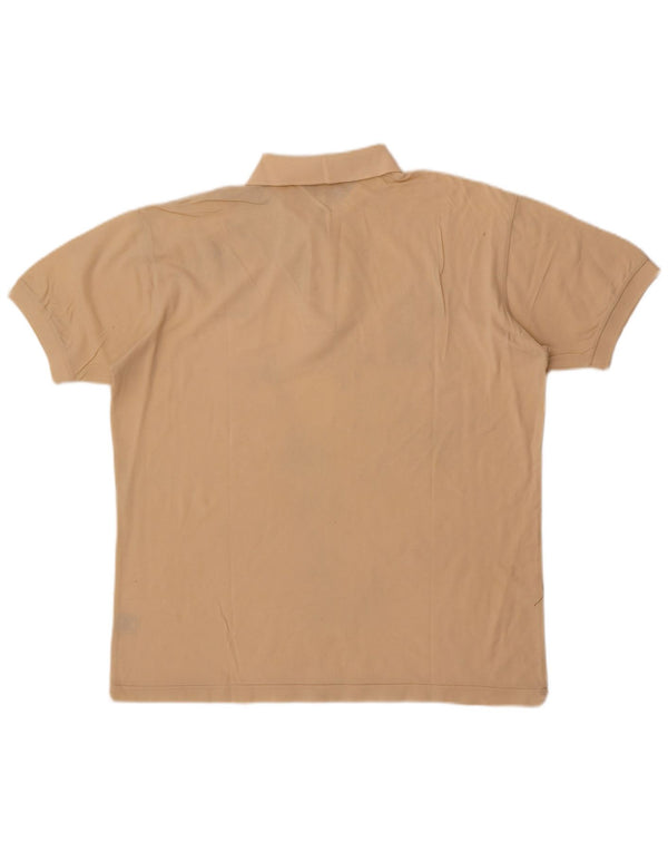 Camisa polo masculina Ivy Oxford grande algodão bege