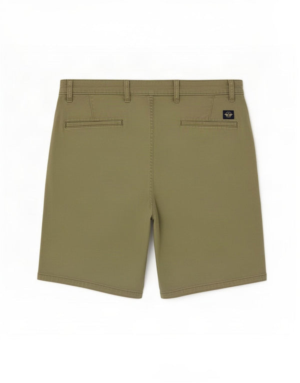 Dockers Mens Chino Shorts Grande W33 Algodão Verde