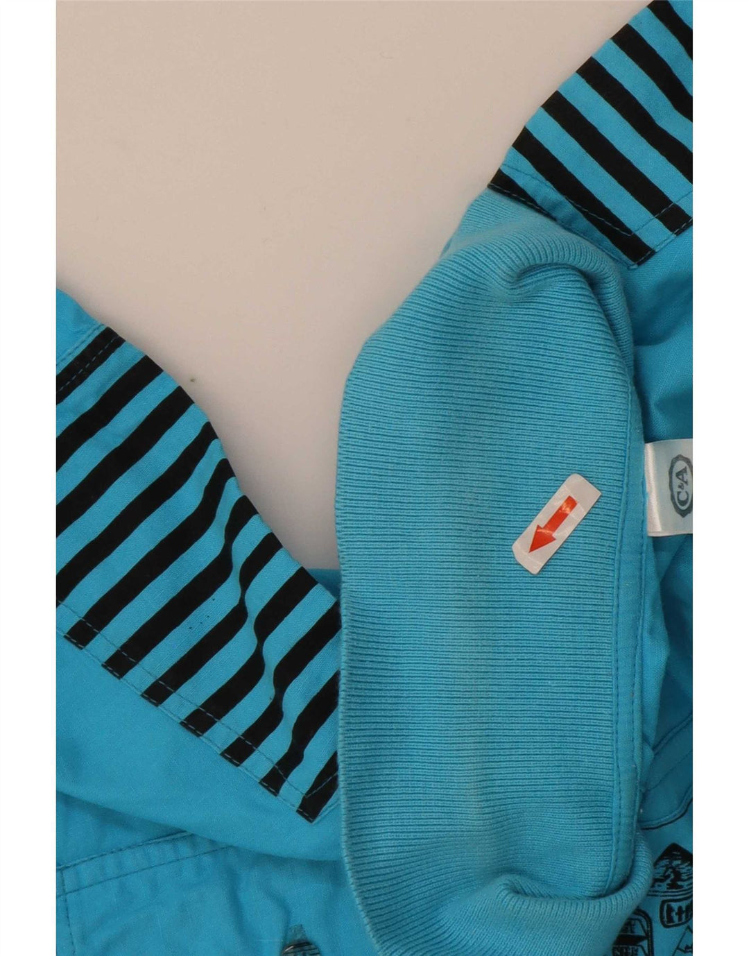 Camisa pulôver masculina de manga curta C&A grande algodão azul