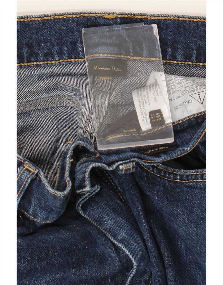 Jeans Bootcut feminino Massimo Dutti EU 36 XS W26 L31 azul algodão