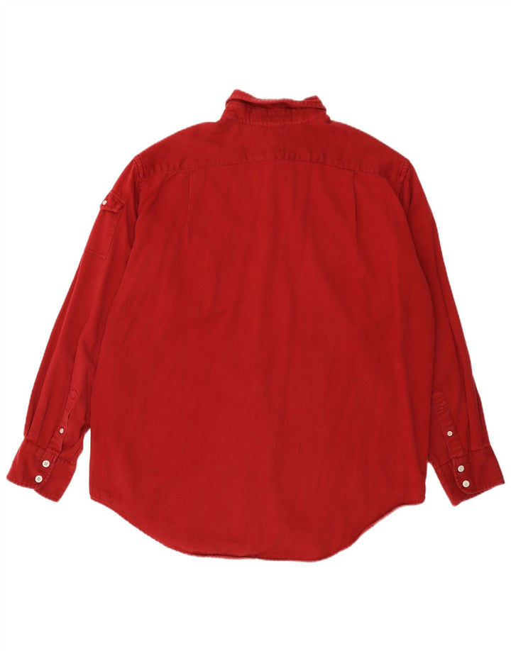 Camisa masculina Dockers XL algodão vermelho