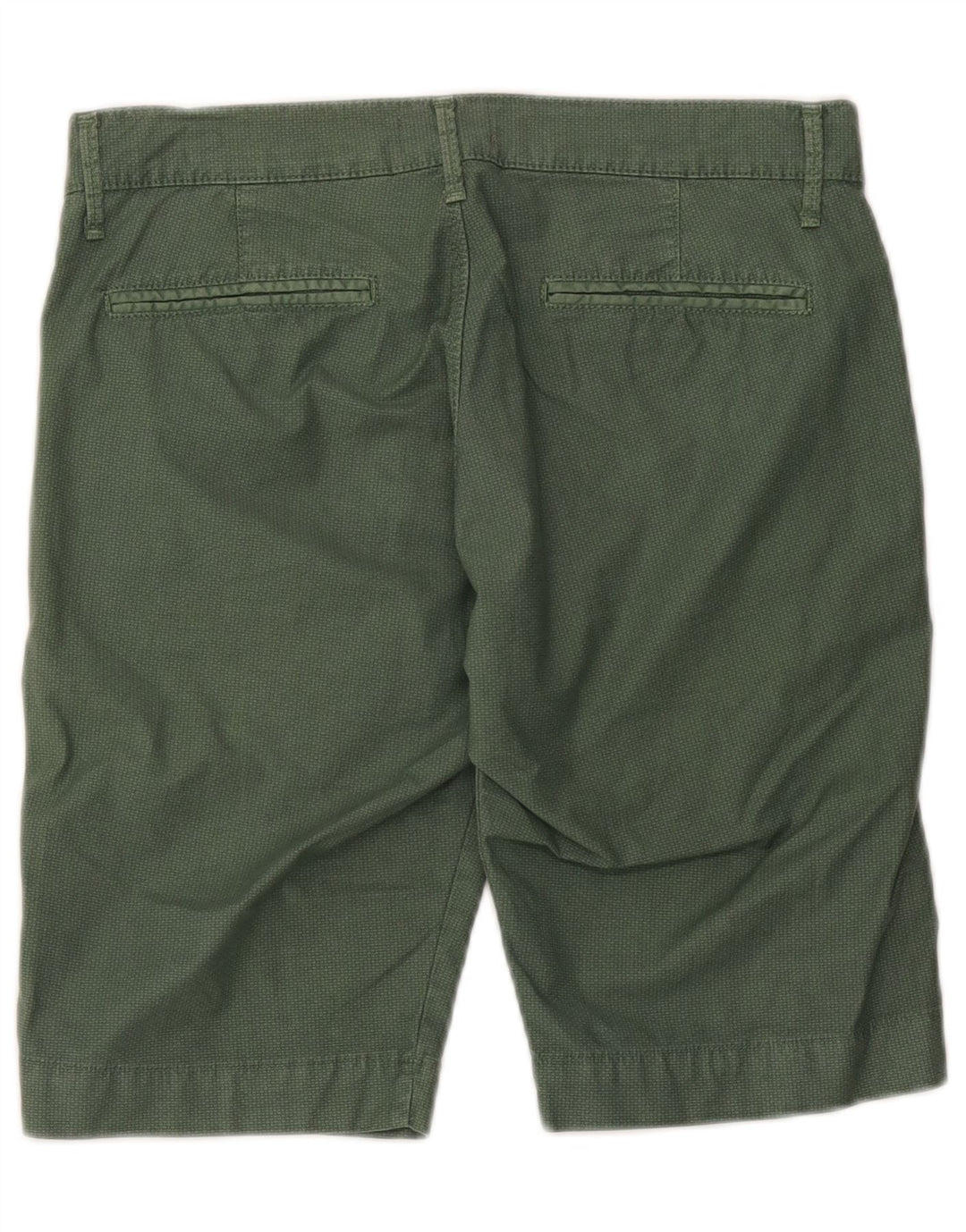 Coveri Mens Chino Shorts IT 48 Médio W32 Algodão Verde