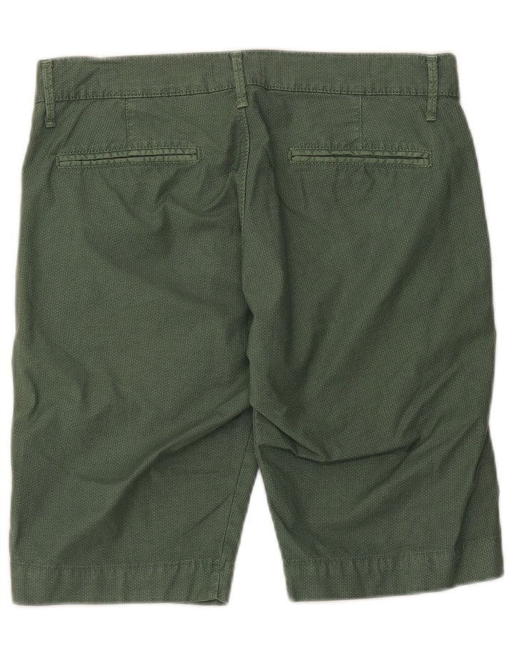 Coveri Mens Chino Shorts IT 48 Médio W32 Algodão Verde