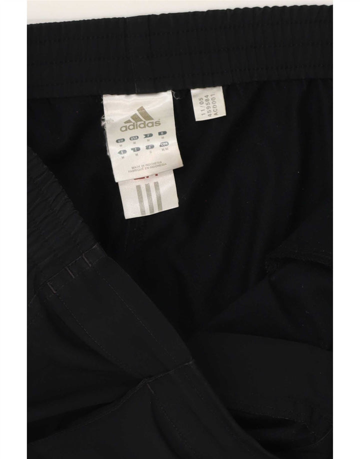 Adidas Mens Cargo Bermuda Shorts Médio W34 Poliéster Preto
