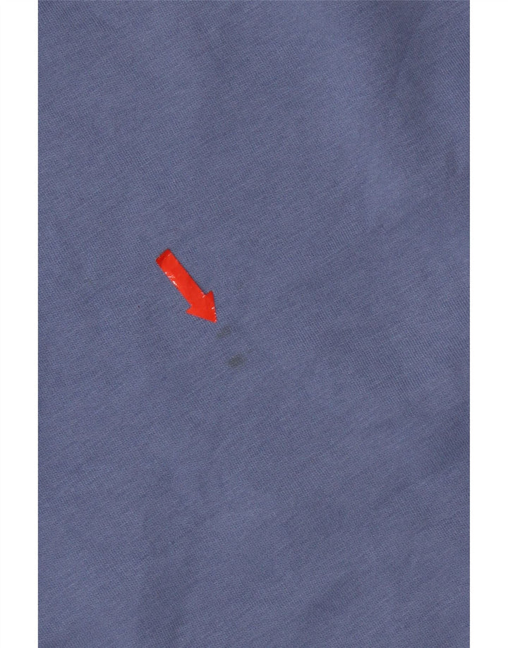 Zara moletom feminino jumper UK 14 poliéster azul médio