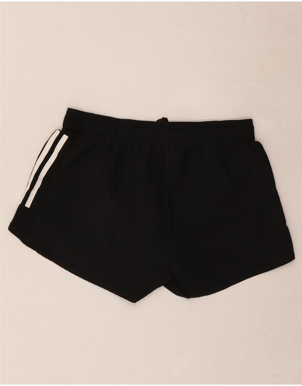 Adidas Womens Aeroready Sport Shorts UK 10 Pequeno Poliéster Preto